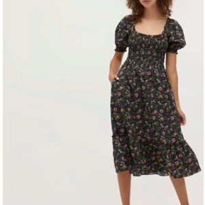 Hill House Home Louisa Nap Dress in the Multi Berry Crepe print, size XS